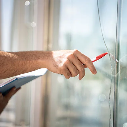 broken glass repair in Kissimmee, FL